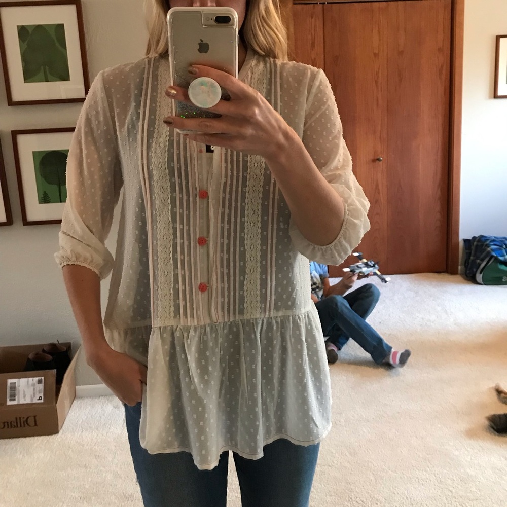Matilda Jane Swiss Dots blouse
